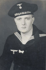 Portrait von Albert Vogt als Soldat
